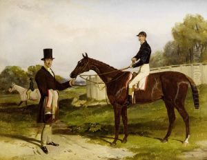 Mr. John Bowes 'Daniel O'Rourke' with Frank Butler up by Harry Hall