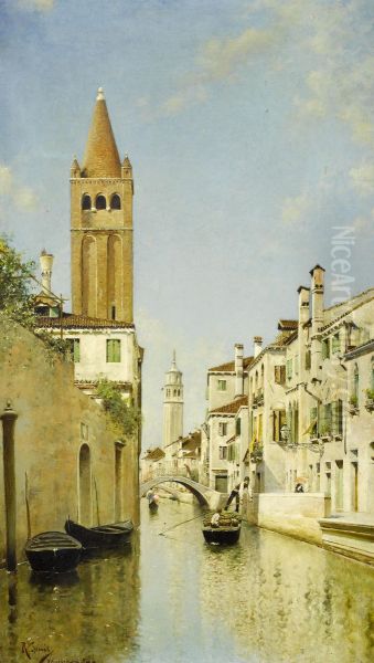 On a Venetian backwater - view 1