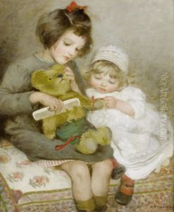 Combing Teddy by unknown