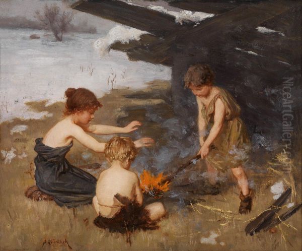 The camp fire - view 1