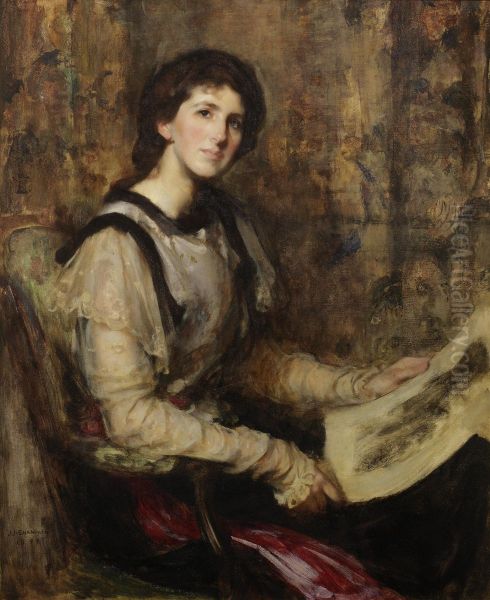 Portrait of Mrs Senior (nee Hammersley) (1864-1943) - view 1