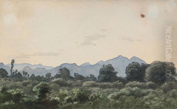 Italiensk landskab - view 1