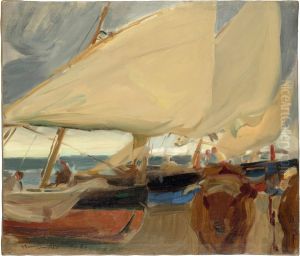 Valencia Beach by Joaquin Sorolla