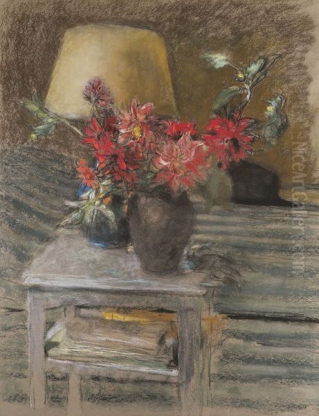 Fleurs sur une table - view 1