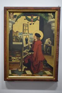 Saint Luke painting the Virgin