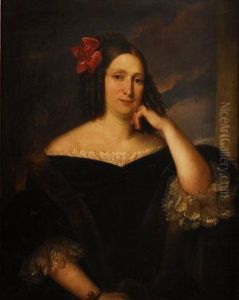 Pareja De Retratos De Los Marqueses De Malpica by Valentin Carderera Solano