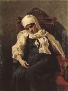 <<Portret aktrisy Pelagei Antipovny Strepetovoj v roli Elizavety>>