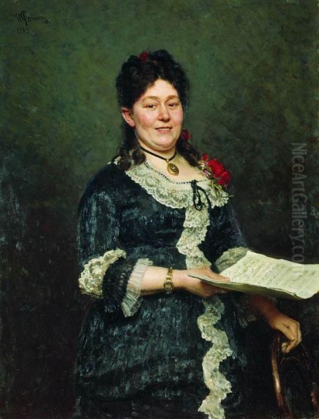 Portrait of the Singer Alexandra Molas - view 1