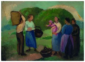 Peasants (Campesinos) by Julio Gonzalez