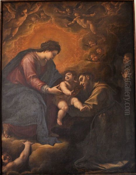 Madonna and Child and San Francesco - view 1