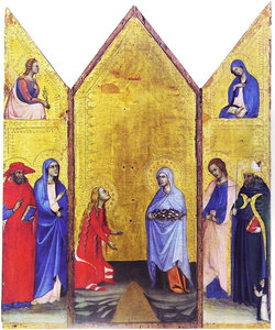 Crucifiction and Saints Crucifiction and Saints