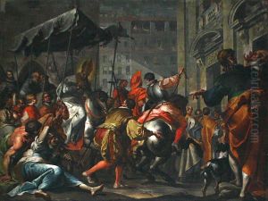 The solemn entrance ofCharles BorromeoinMilan.