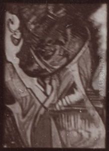 Portrait (type C) by Stanislaw Ignacy Witkiewicz (Witkacy)