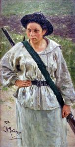 <<Na ohote>> by Repin Iliya