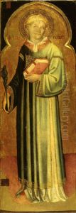 Saint Lawrence. by Niccolo Di Pietro