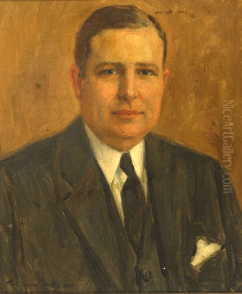 Official Portrait of David Sholtz (1891-1953), Twenty-sixth governor of Florida, January 4, 1933 to January 5, 1937. - view 1