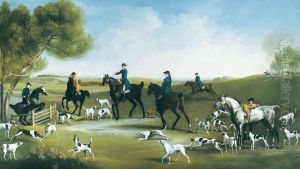 The 3rd Duke of Richmond with the Charlton Hunt by George Stubbs