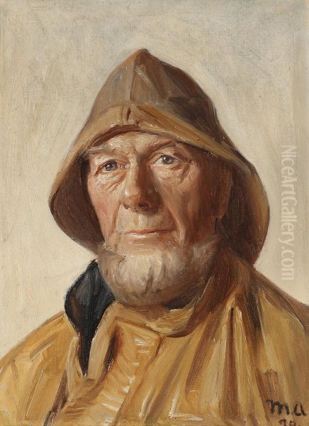 Portraet af en skagensfisker. - view 1