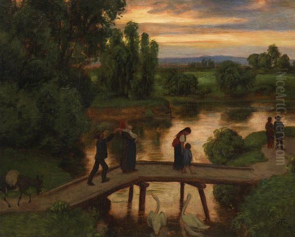 Die Brucke (Sommerabend) - view 1