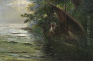 Auf der Jagd by Hans Thoma