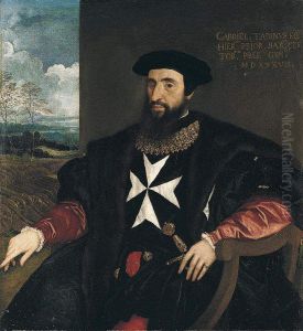 Portrait of Gabriele Tadino by Titianand workshop
