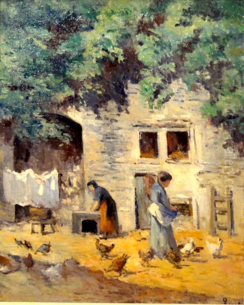 Rolleboise, cour de ferme - view 1