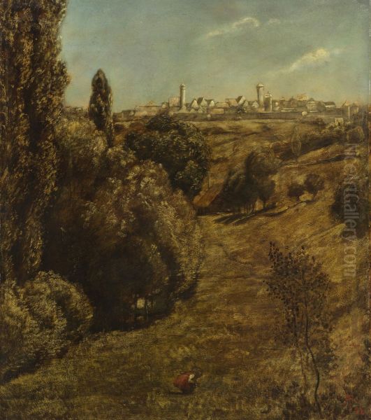 Taubertal mit Blick auf Rothenburg - view 1