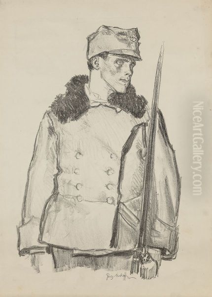 Studium portretowe legionisty - view 1