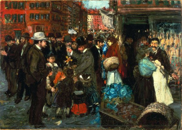 Street Scene (Hester Street) - view 1