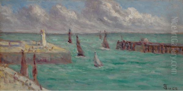 HONFLEUR, LE PHARE ET LA JETEE - view 1