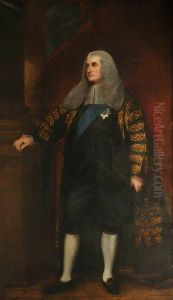 William Henry Cavendish Bentinck (1738-1809), Duke of Portland by George Romney