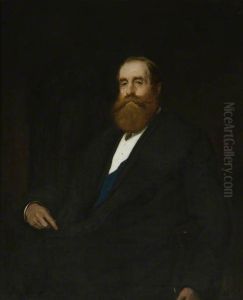 John Poyntz Spencer, 5th Earl Spencer(1835-1910), Chairman of the County Council (1888) by John Charlton
