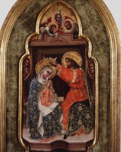 Coronation of Mary by Catarino Veneziano