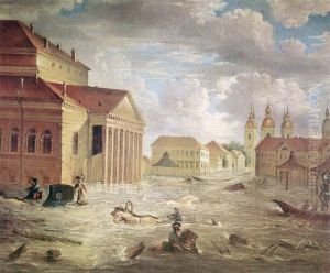 November 7, 1824 in the square at the Bolshoi Theatre