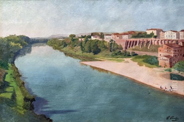 The ramparts at Rabastens - view 1