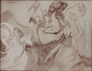 Composition with three figures