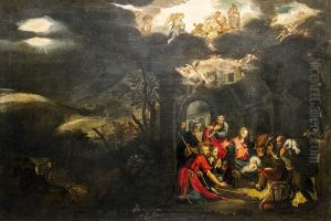 Adoration of the Shepherds by unknown