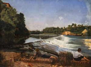 Causeway ofRabastens by Paul Prouho
