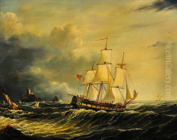 A British vessel in The Races. - view 1