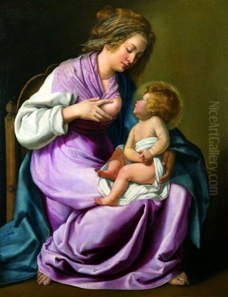 La Vergine allatta il Bambino - view 1