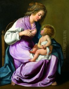 La Vergine allatta il Bambino