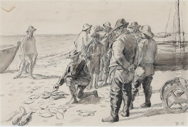 Assessing the catch. Early study. - view 1