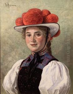 Woman from Gutach with Black Forest hat