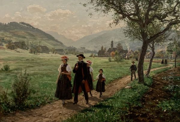 Sunday in Gutach Valle - view 1