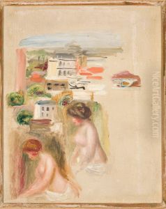 Studies of landscapes and nudes by Pierre Auguste Renoir