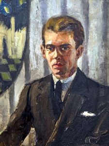 Portrait of Georges Gaudion by Luce Boyals