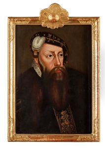 Gustav I of Sweden(1496-1560) by Ulrika Pasch