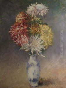 Chrysanthemes dans un vase