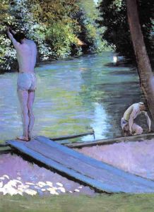 <<Kolavasik fure estobas, doma ke Yerres>> by Gustave Caillebotte