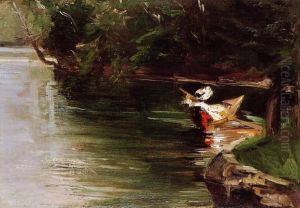 <<Witkotura moe Yerres kuksa>> by Gustave Caillebotte